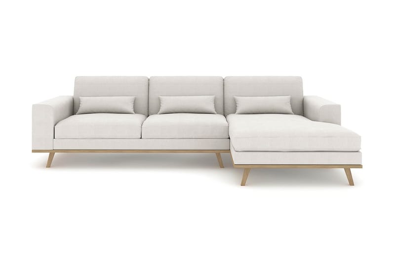 Copenhagen Divansofa Lin - Beige - Møbler - Sofaer - Sofa med sjeselong