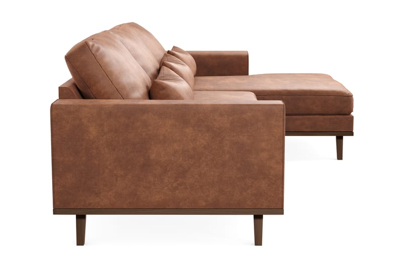 Copenhagen Divansofa Lin - Brun - Møbler - Sofaer - Sofa med sjeselong