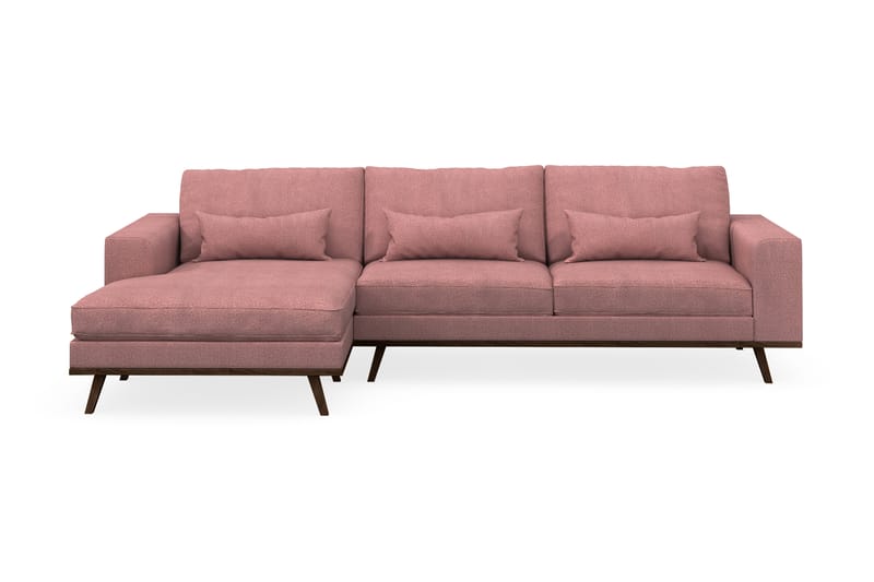 Copenhagen Divansofa Lin - Lyserød - Møbler - Sofaer - Sofa med sjeselong