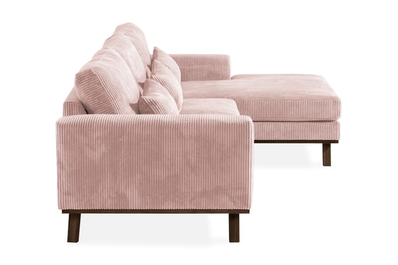 Copenhagen Divansofa Lin - Lyserød - Møbler - Sofaer - Sofa med sjeselong