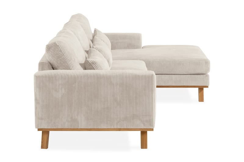 Copenhagen Dyp Divansofa Manchester - Beige - Møbler - Sofaer - Sofa med sjeselong