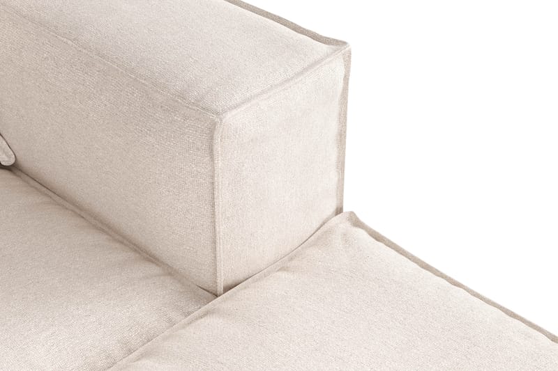 Cubo Dyp Sofa 3-seters med Divan 296 cm bred - Beige - Møbler - Sofaer - Sofa med sjeselong