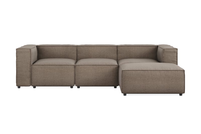 Cubo L-sofa Vendbar - Grå - Møbler - Sofaer - Sofa med sjeselong