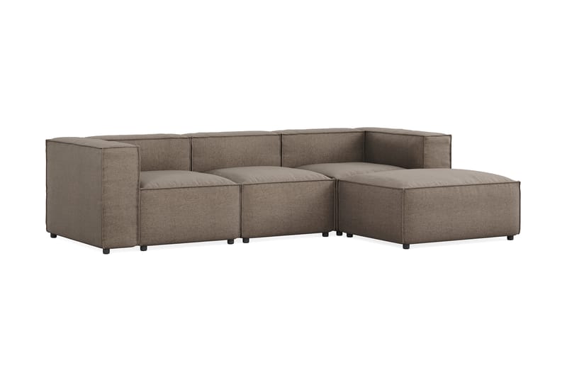 Cubo L-sofa Vendbar - Grå - Møbler - Sofaer - Sofa med sjeselong