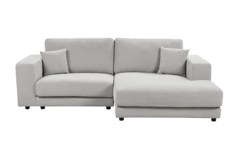 Ersi Sofa med Sjeselong 3-seter - Grå/Svart - Møbler - Sofaer - Sofa med sjeselong