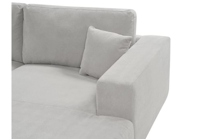 Ersi Sofa med Sjeselong 3-seter - Grå/Svart - Møbler - Sofaer - Sofa med sjeselong