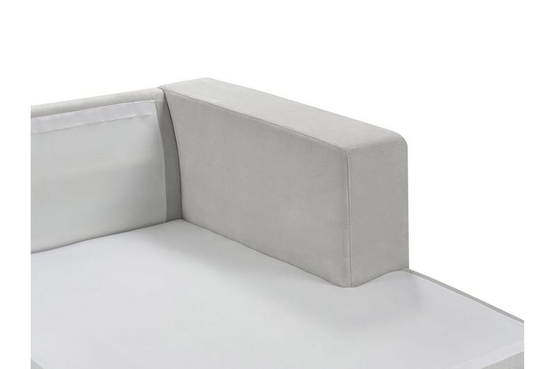 Ersi Sofa med Sjeselong 3-seter - Grå/Svart - Møbler - Sofaer - Sofa med sjeselong