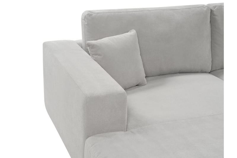 Ersi Sofa med Sjeselong 3-seter - Grå/Svart - Møbler - Sofaer - Sofa med sjeselong