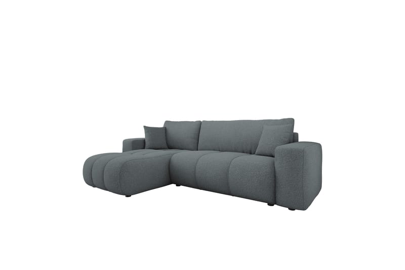 Flo Sofa med Divan 3-seter - Grå - Møbler - Sofaer - Sofa med sjeselong