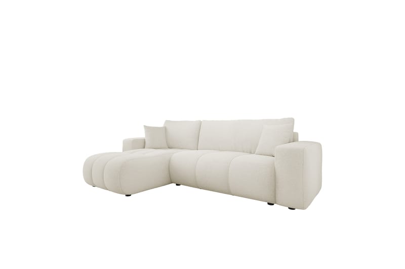 Flo Sofa med Divan 3-seter - Hvit - Møbler - Sofaer - Sofa med sjeselong