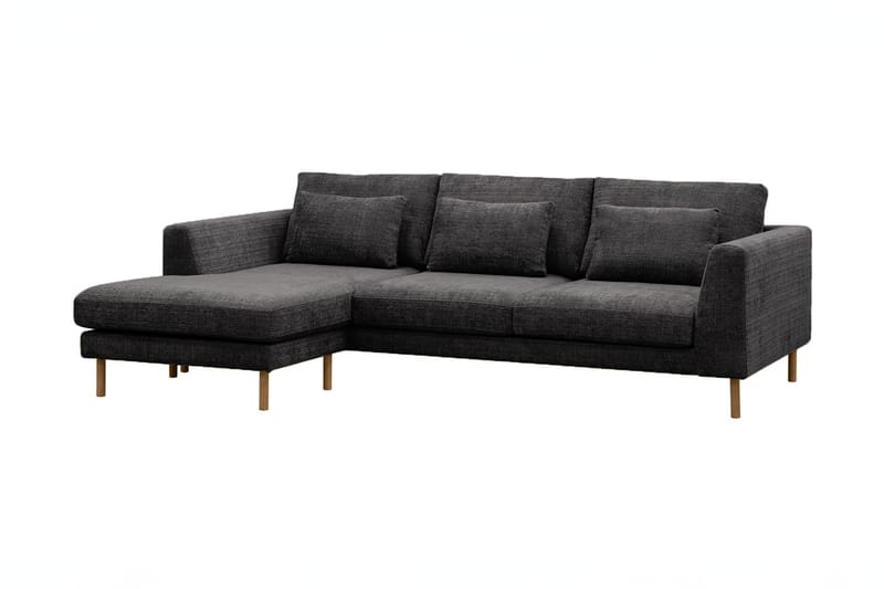 Florenz 3-seters Sofa med Divan Venstre - Grå - Møbler - Sofaer - Sofa med sjeselong