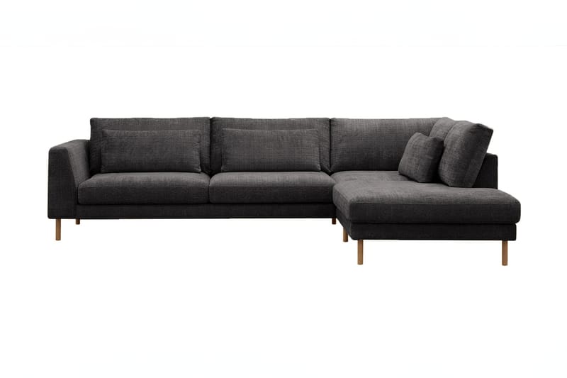 Florenz 3-seters Sofa med Sjeselong Høyre - Grå - Møbler - Sofaer - Sofa med sjeselong