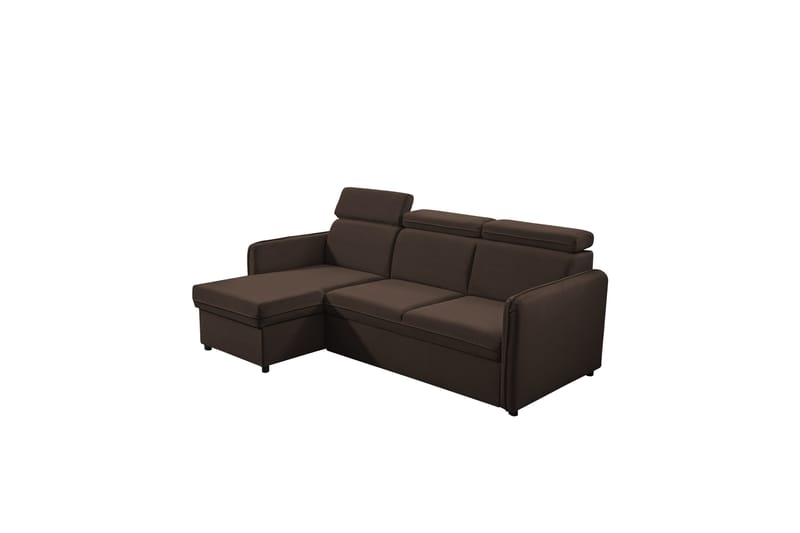 Fredrik Sofa med Sjeselong 3-seter - Brun - Møbler - Sofaer - Sofa med sjeselong