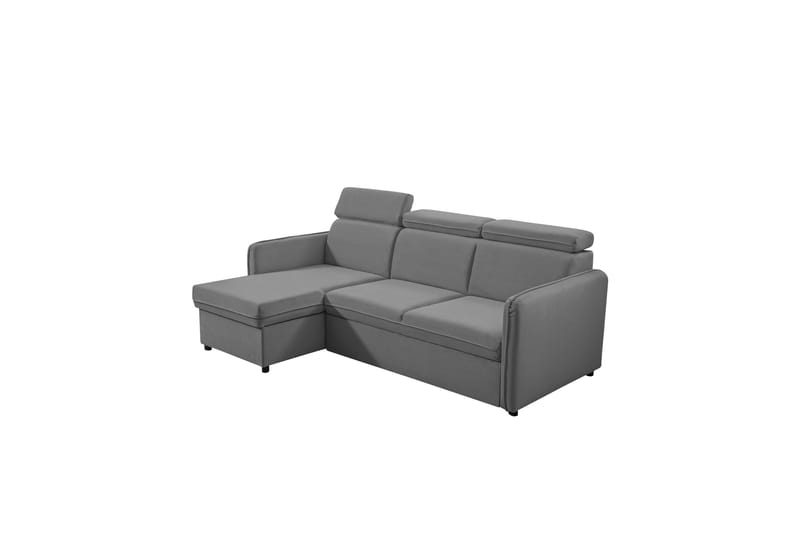 Fredrik Sofa med Sjeselong 3-seter - Grå - Møbler - Sofaer - Sofa med sjeselong