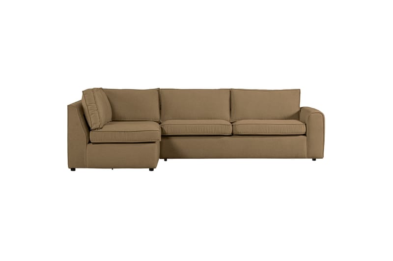 Freek Sofa med Sjeselong 3-seter - Lyse brun - Møbler - Sofaer - Sofa med sjeselong