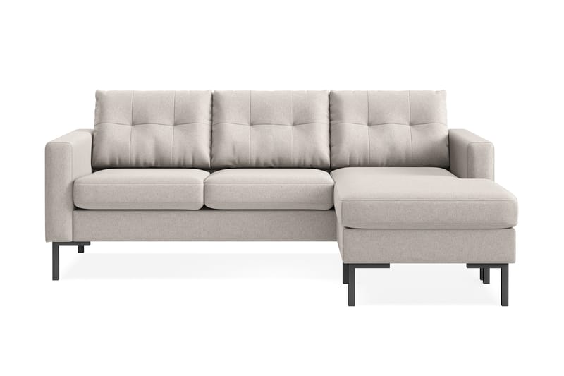 Frillestad 3-seters Divansofa Høyre - Beige - Møbler - Sofaer - Sofa med sjeselong