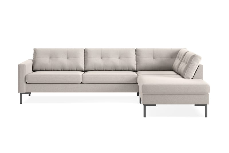 Frillestad 4-seters Sofa med Sjeselong Høyre - Beige - Møbler - Sofaer - Sofa med sjeselong