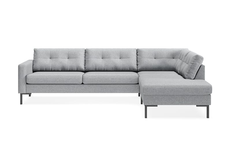 Frillestad 4-seters Sofa med Sjeselong Høyre - Grå - Møbler - Sofaer - Sofa med sjeselong