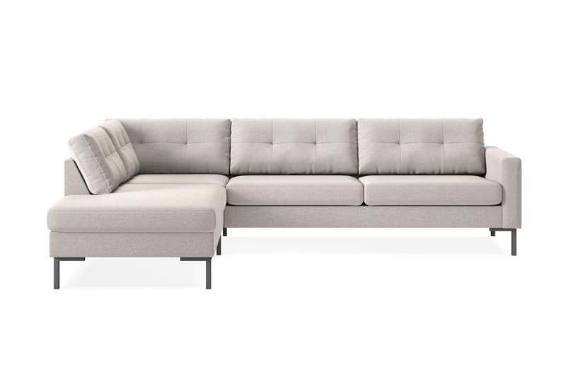 Frillestad 4-seters Sofa med Sjeselong Venstre - Beige - Møbler - Sofaer - Sofa med sjeselong