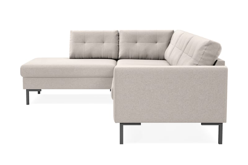 Frillestad 4-seters Sofa med Sjeselong Venstre - Beige - Sofa med sjeselong - 4 seters sofa med divan