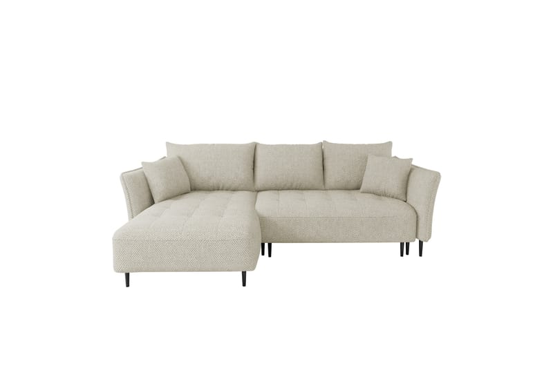 Garron Sofa med Divan 3-seter - Lys grå - Møbler - Sofaer - Sofa med sjeselong