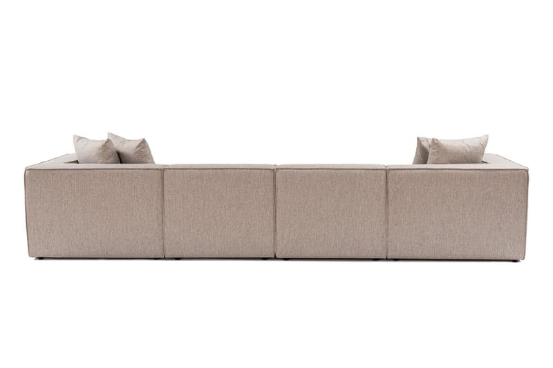 Gregor Sofa med Sjeselong 4-seter - Sand beige - Møbler - Sofaer - Sofa med sjeselong