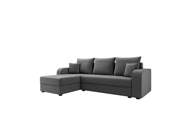 Hewlet Sofa med Divan 3-seter - Grå - Møbler - Sofaer - Sofa med sjeselong