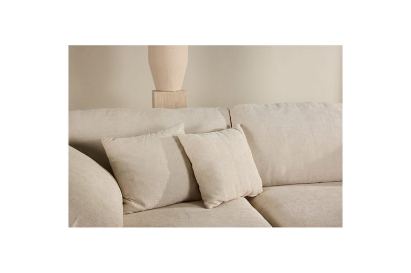 Hjørnesofa VIND Amalfi Beige - Beige - Møbler - Sofaer - Sofa med sjeselong