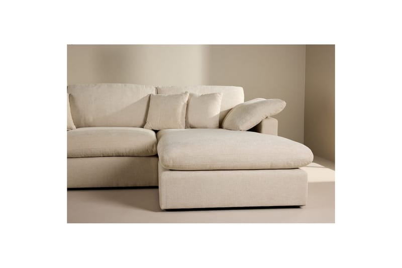 Hjørnesofa VIND Amalfi Beige - Beige - Møbler - Sofaer - Sofa med sjeselong