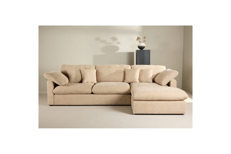 Hjørnesofa VIND Amalfi Sand - Sand - Møbler - Sofaer - Sofa med sjeselong