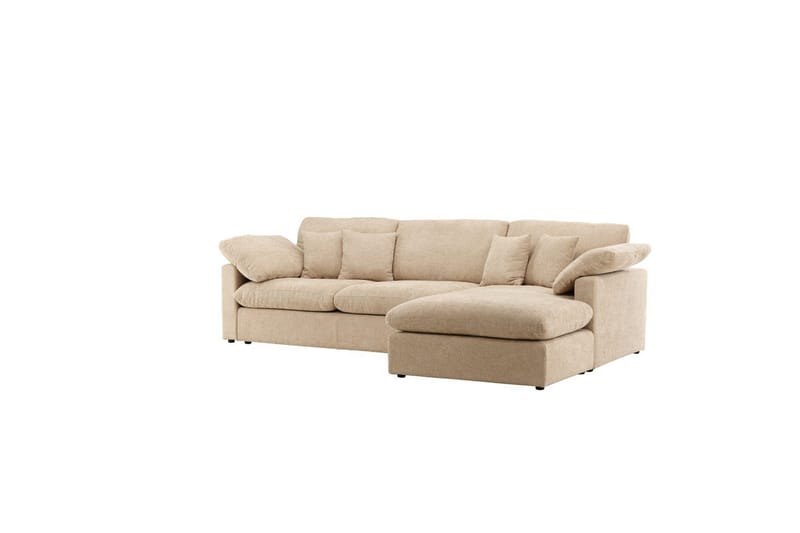 Hjørnesofa VIND Amalfi Sand - Sand - Møbler - Sofaer - Sofa med sjeselong