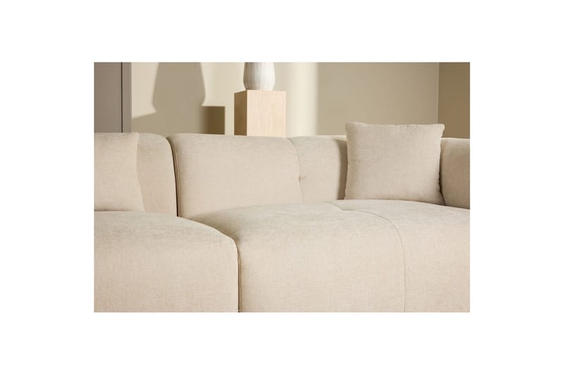 Hjørnesofa VIND Positano Beige - Møbler - Sofaer - Sofa med sjeselong