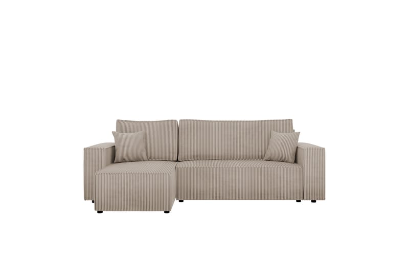 Hobson Sofa med Divan 3-seter - Beige - Møbler - Sofaer - Sofa med sjeselong