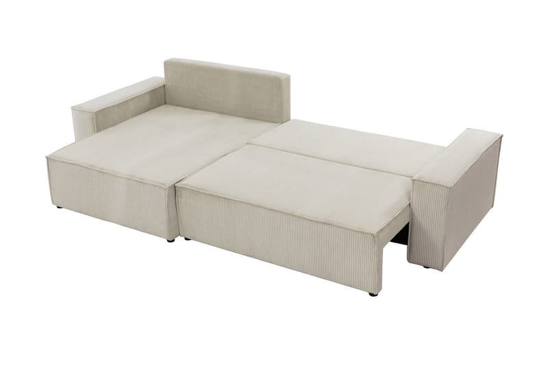 Hobson Sofa med Divan 3-seter - Beige - Møbler - Sofaer - Sofa med sjeselong