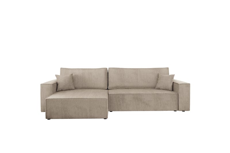 Hobson Sofa med Divan 3-seter - Beige - Møbler - Sofaer - Sofa med sjeselong