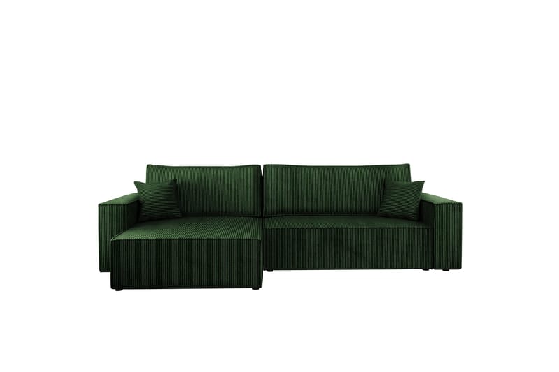 Hobson Sofa med Divan 3-seter - Grønn - Møbler - Sofaer - Sofa med sjeselong