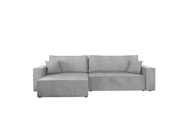 Hobson Sofa med Divan 3-seter - Lys grå - Møbler - Sofaer - Sofa med sjeselong