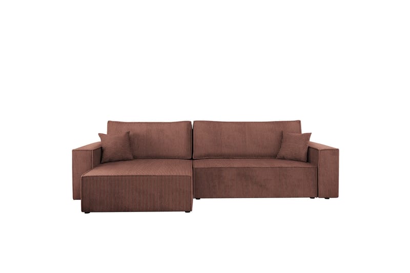 Hobson Sofa med Divan 3-seter - Rosa - Møbler - Sofaer - Sofa med sjeselong