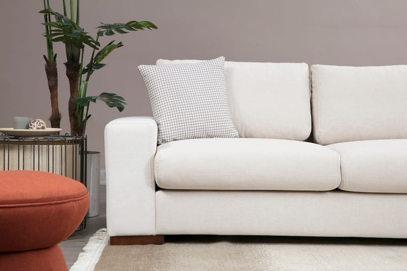 Huelva Divansofa - Beige - Møbler - Sofaer - Sofa med sjeselong