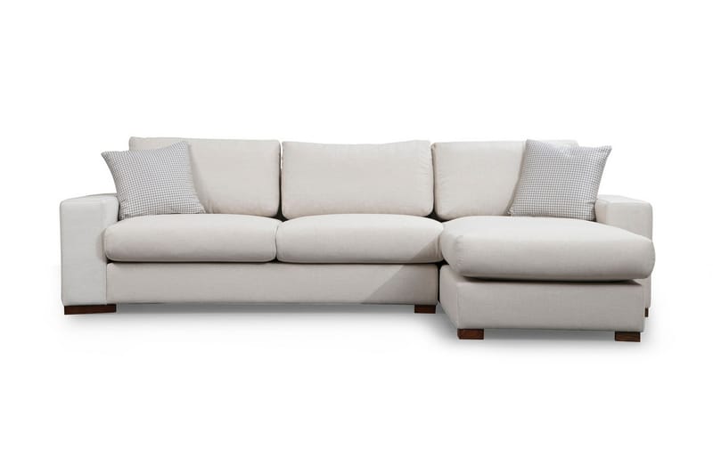 Huelva Divansofa - Beige - Møbler - Sofaer - Sofa med sjeselong