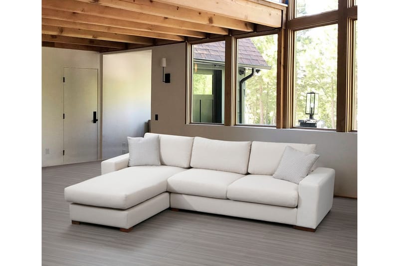 Huelva Divansofa - Beige - Møbler - Sofaer - Sofa med sjeselong