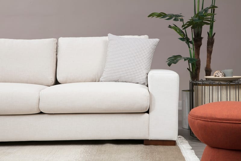 Huelva Divansofa - Beige - Møbler - Sofaer - Sofa med sjeselong