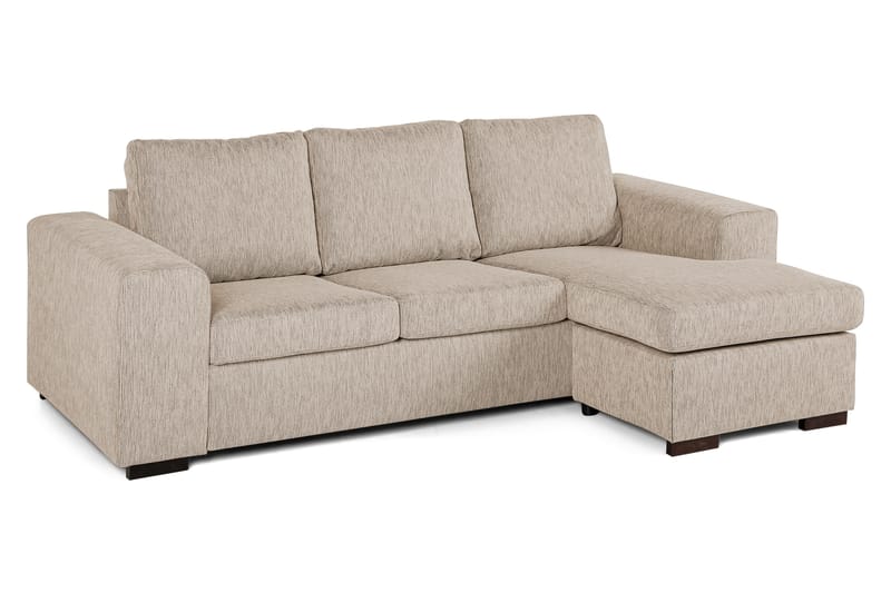 Link Divansofa 3-seter Vendbar - Beige - Møbler - Sofaer - Sofa med sjeselong