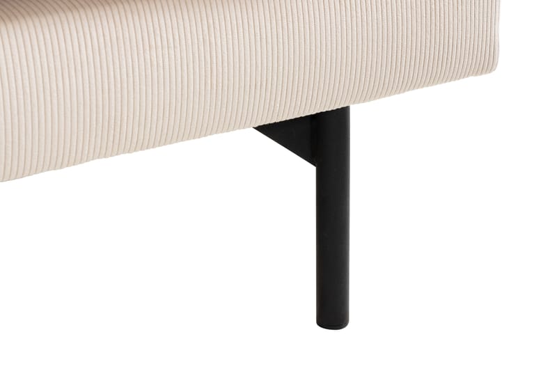 Menard 3-seters L Sofa Manchester med Sjeselong Venstre - Lys Beige / Natur - Møbler - Sofaer - Sofa med sjeselong