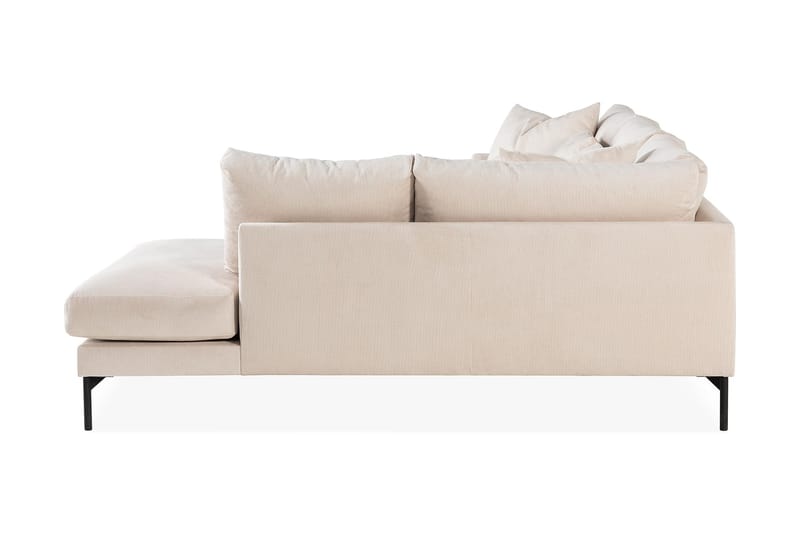 Menard 3-seters Sofa med Sjeselong Høyre - Beige - Møbler - Sofaer - Sofa med sjeselong