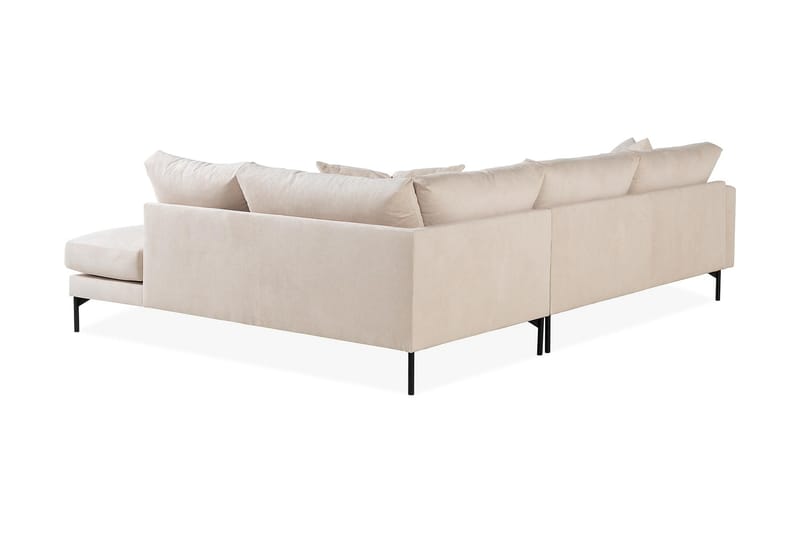 Menard 3-seters Sofa med Sjeselong Høyre - Beige - Møbler - Sofaer - Sofa med sjeselong