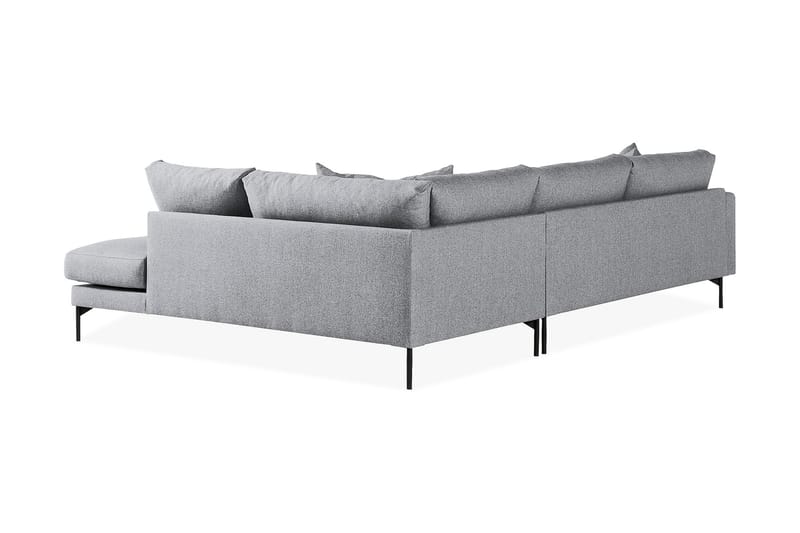 Menard 3-seters Sofa med Sjeselong Høyre - Grå - Møbler - Sofaer - Sofa med sjeselong