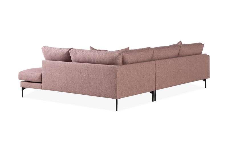 Menard 3-seters Sofa med Sjeselong Høyre - Lilla - Møbler - Sofaer - Sofa med sjeselong