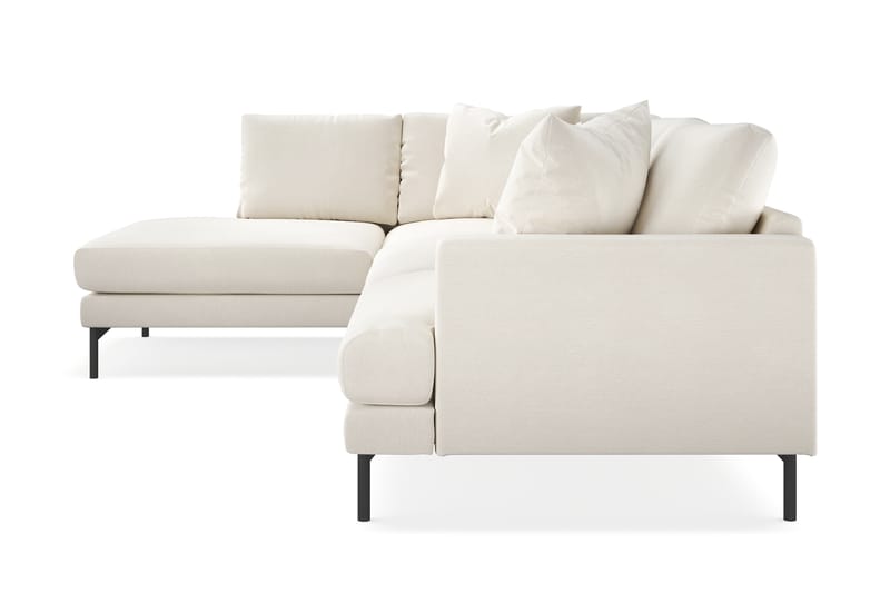 Menard 4-seters L Sofa med Sjeselong Venstre - Beige / Lys - Møbler - Sofaer - Sofa med sjeselong