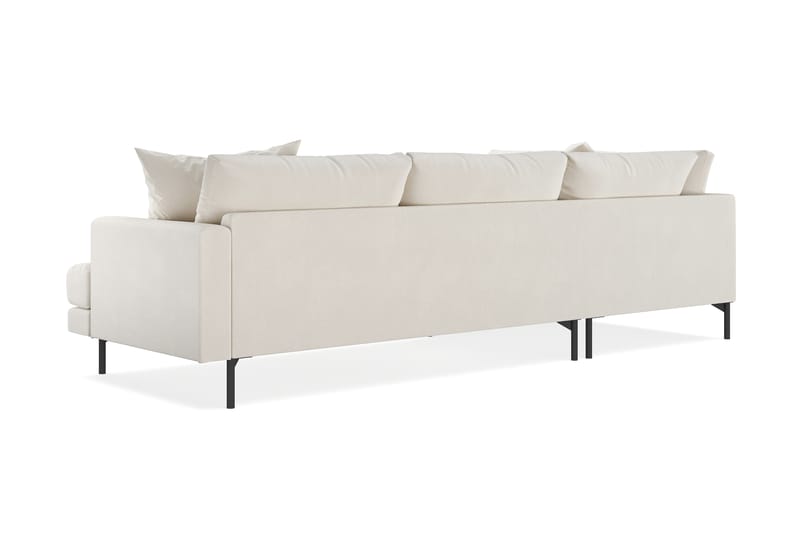 Menard 4-seters L Sofa med Sjeselong Venstre - Beige / Lys - Møbler - Sofaer - Sofa med sjeselong